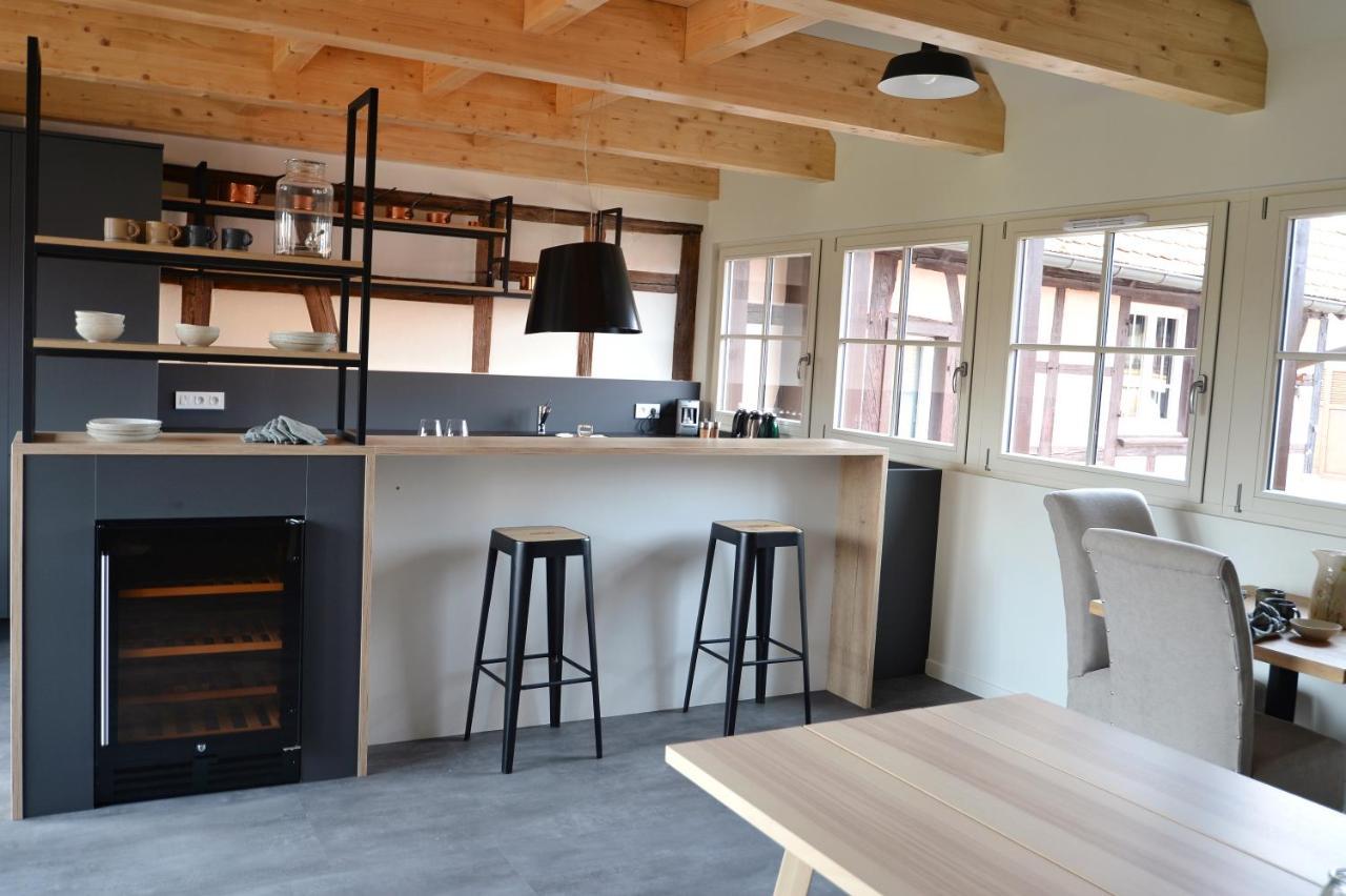 Maison 1686 Niedernai Ngoại thất bức ảnh